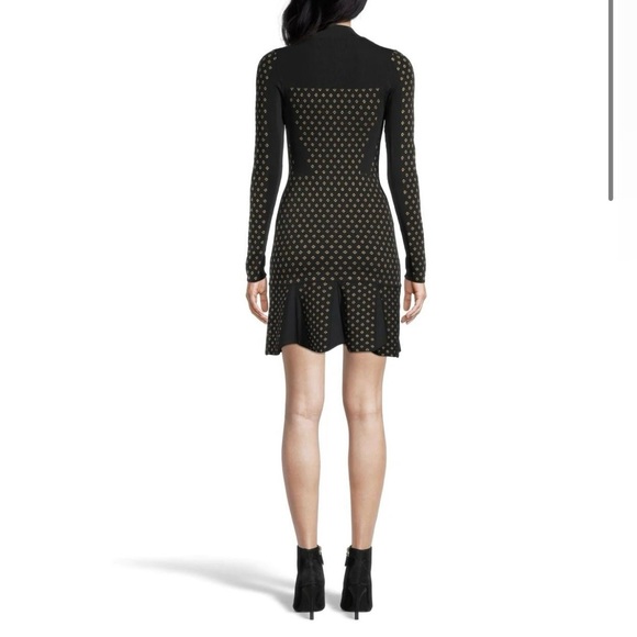 Nicole Miller Jacquard Dress - Picture 4 of 6